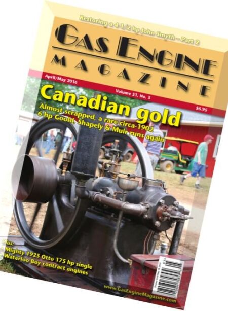Gas Engine Magazine – April-May 2016 Cover