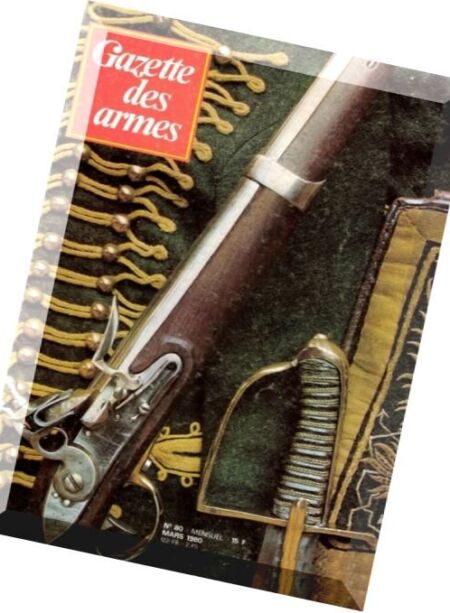 Gazette des Armes – 1980-03 (80) Cover