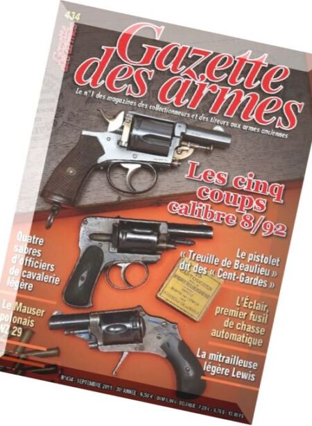 Gazette des Armes – 2011-09 (434) Cover