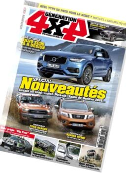 Generation 4×4 – Avril 2016