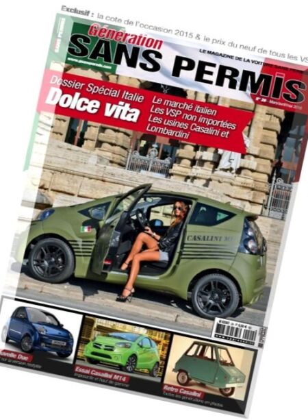 Generation Sans Permis – Avril-Mai 2016 Cover