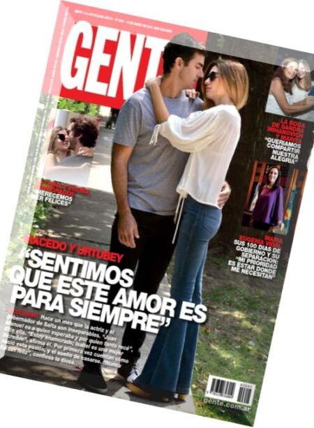 Gente Argentina – 15 Marzo 2016 Cover