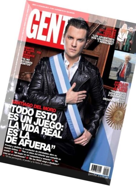 Gente Argentina – 22 Marzo 2016 Cover