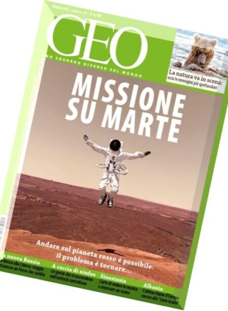 GEO Italia – Marzo 2016 Cover