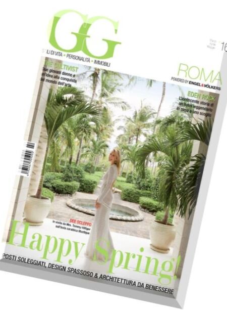 GG Magazine – Marzo-Aprile-Maggio 2016 Cover