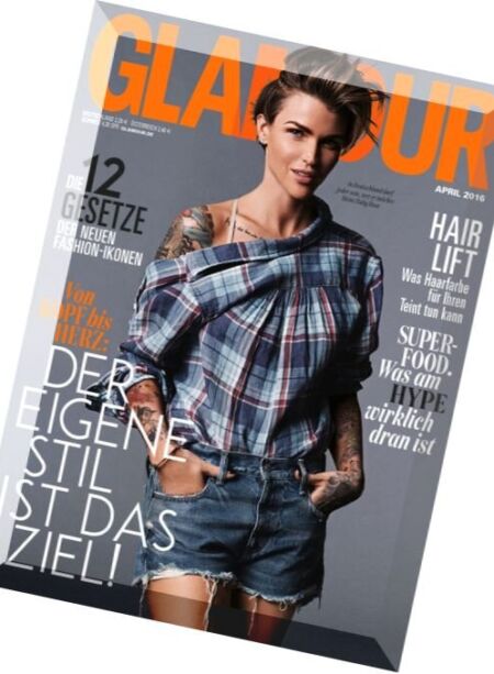 Glamour Germany – April 2016 Cover