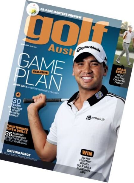 Golf Australia – April 2016 Cover