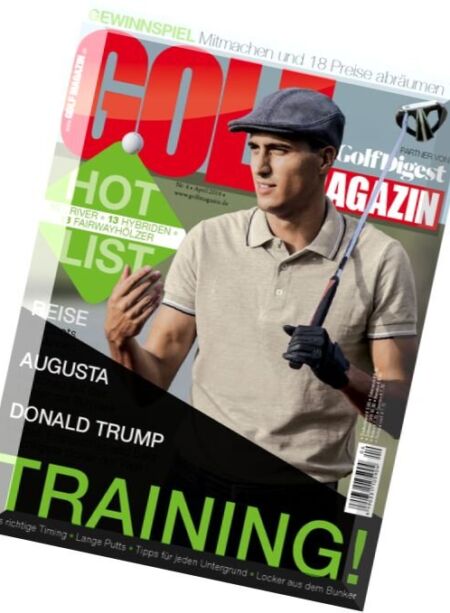 Golf Magazin – April 2016 Cover