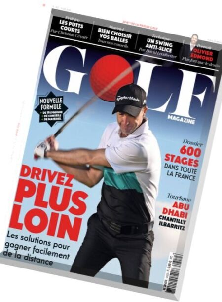 Golf Magazine – Avril 2016 Cover