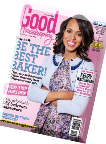 Good Housekeeping South Africa – April 2016 Cover