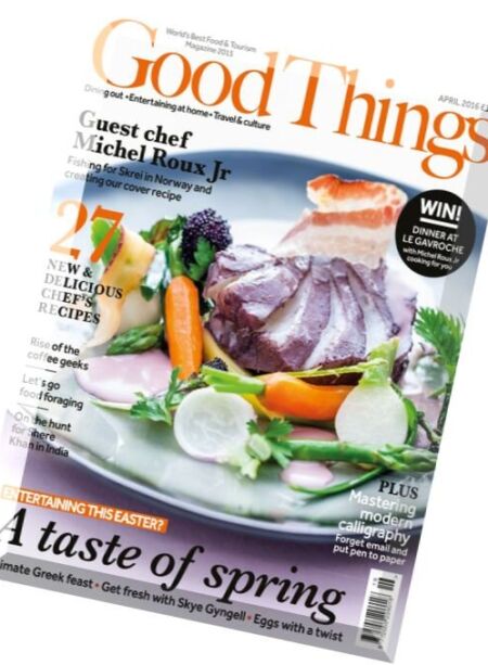 Good Things – April 2016 Cover