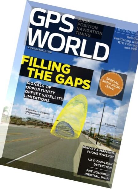 GPS World – March 2016 Cover