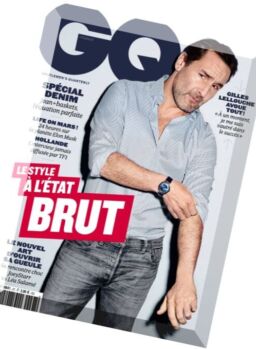 GQ France – Avril 2016