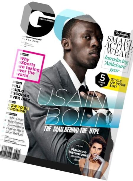 GQ South Africa – March 2016 Cover