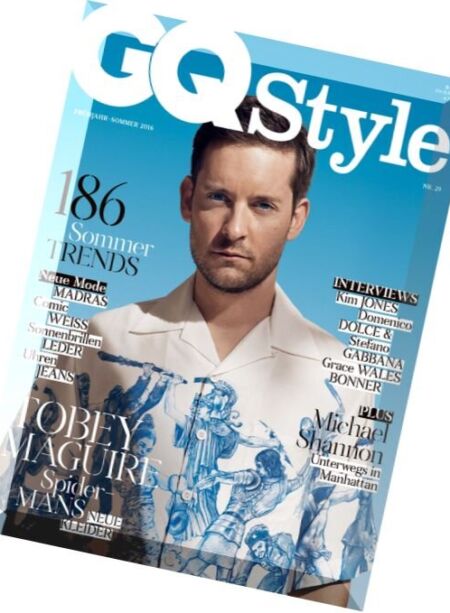 GQ Style Germany – Fruhjahr-Sommer 2016 Cover