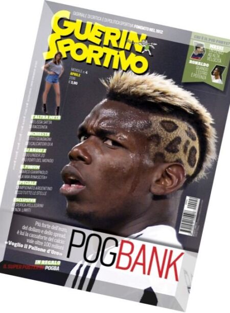 Guerin Sportivo – Aprile 2016 Cover