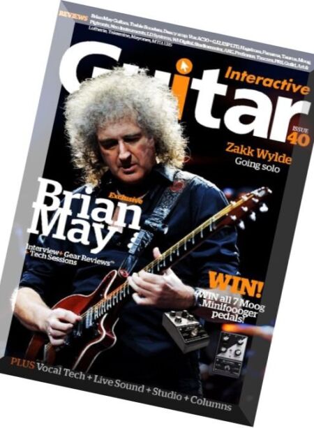 Guitar Interactive – Issue 40, 2016 Cover