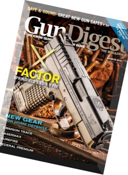 Gun Digest – March 2016 Cover
