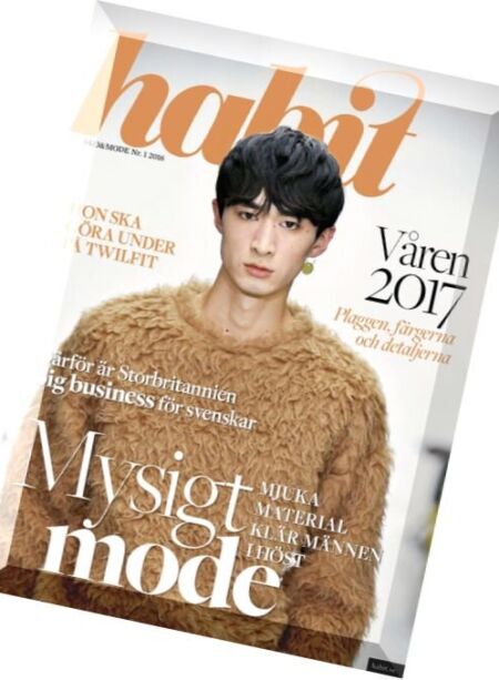 Habit Sko & Mode – Nr.1, 2016 Cover