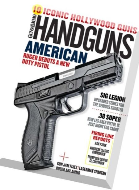 Handguns – April – May 2016 Cover