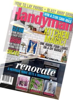 Handyman New Zealand – March 2016