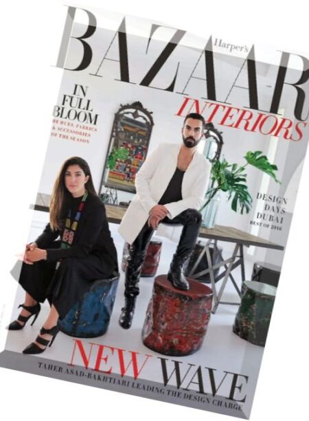 Harper’s Bazaar Interiors Arabia – March-April 2016 Cover