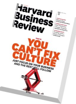 Harvard Business Review – April 2016