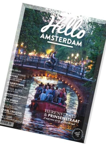 Hello Amsterdam – March-April 2016 Cover