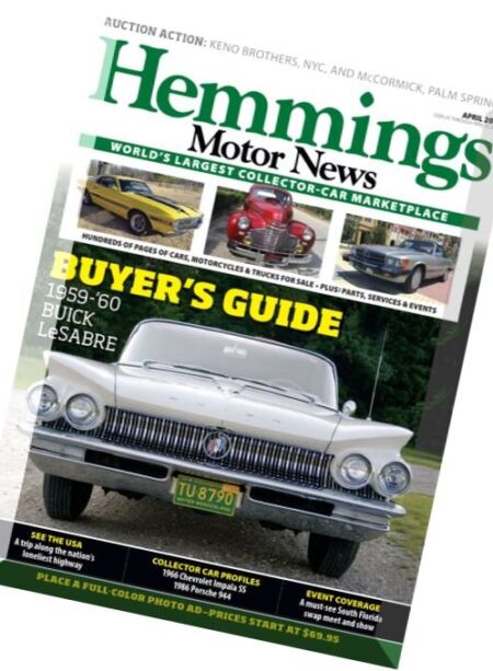 Hemmings Motor News – April 2016 Cover