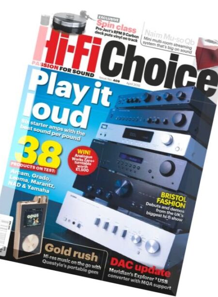 Hi-Fi Choice – April 2016 Cover