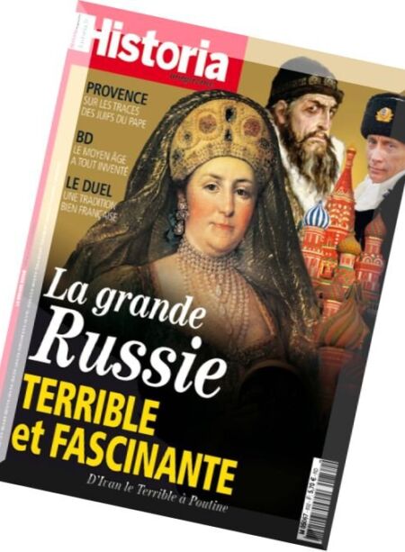 Historia – Avril 2016 Cover