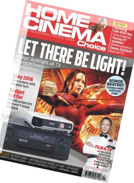 Home Cinema Choice – April 2016 Cover