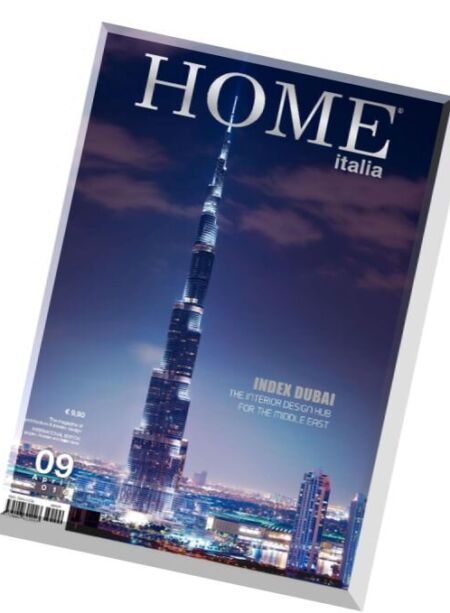 HOME Italia – Aprile 2016 Cover