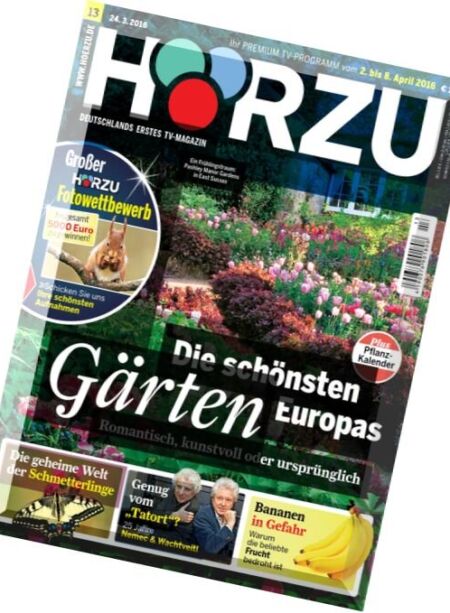Horzu – 24 Marz 2016 Cover