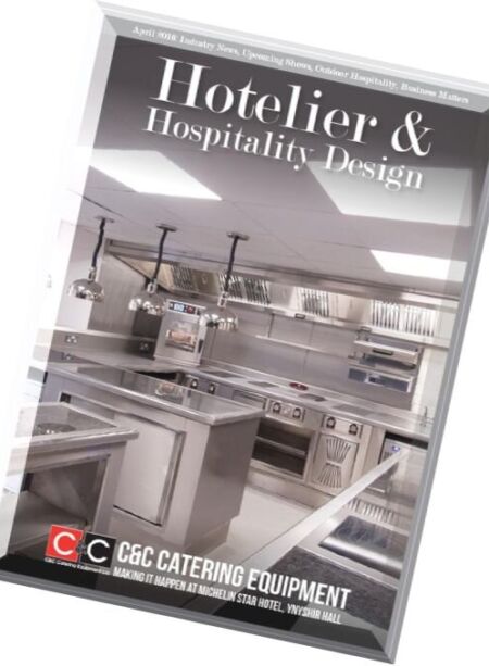 Hotelier & Hospitality Design – April 2016 Cover