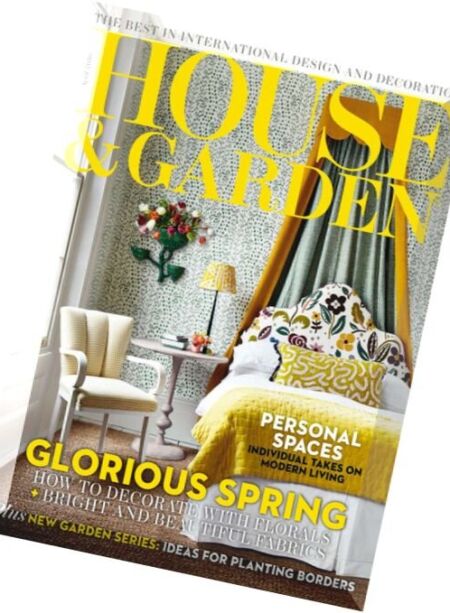 House and Garden – April 2016 Cover
