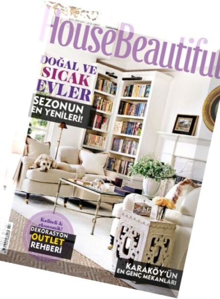 House Beautiful Turkey – Mart 2016 Cover