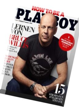 How to be a Playboy Germany – Fruhjahr-Sommer 2016