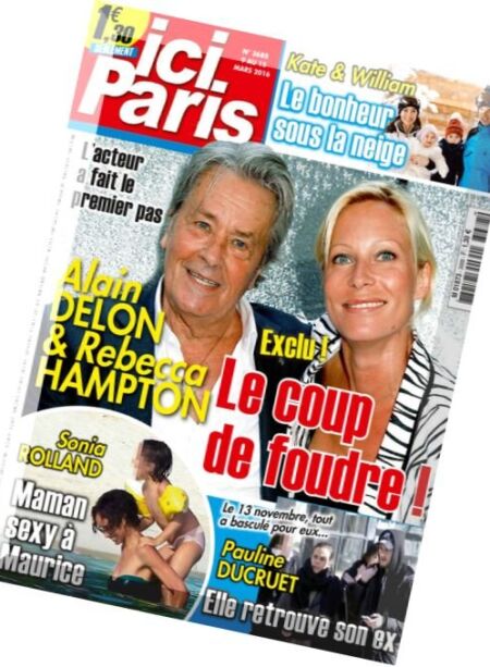Ici Paris – 9 au 15 Mars 2016 Cover