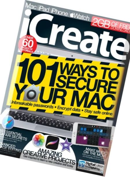 iCreate – Issue 157, 2016 Cover