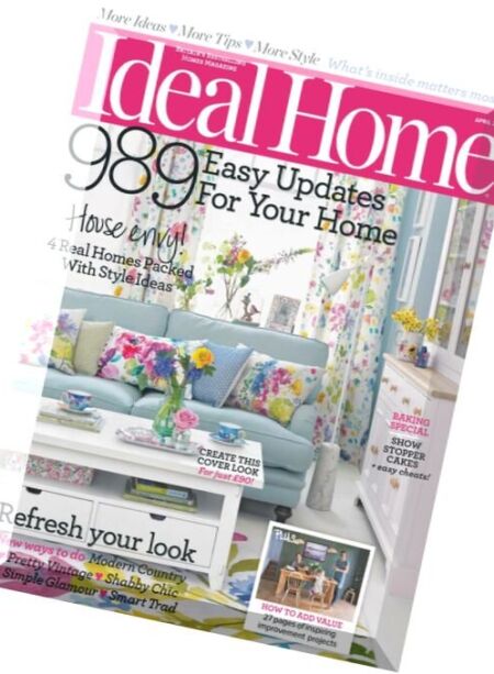 Ideal Home UK – April 2016 Cover