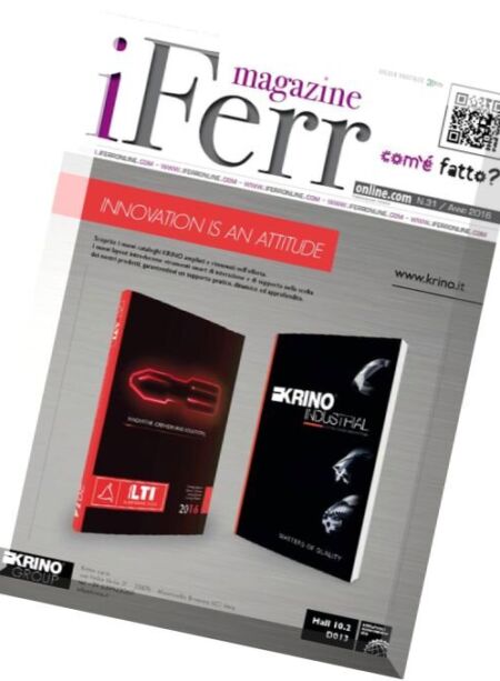 iFerr – Numero 31, 2016 Cover