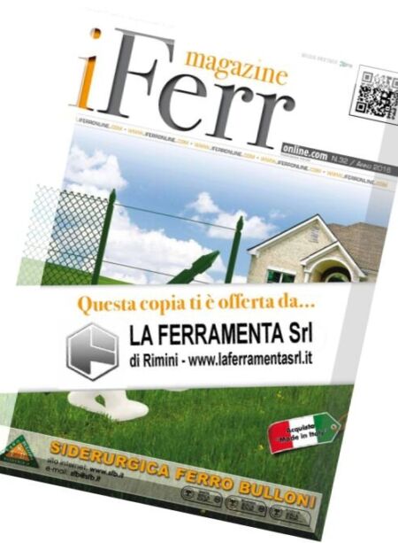 iFerr – Numero 32, 2016 Cover
