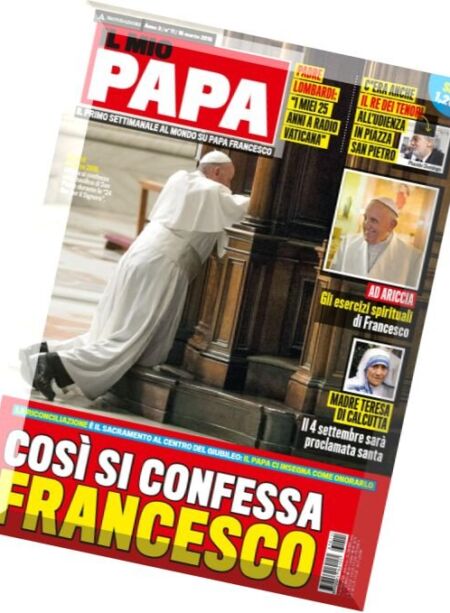 Il Mio Papa – 16 Marzo 2016 Cover