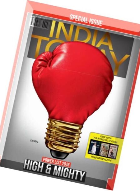 India Today – 21 March 2016 Cover