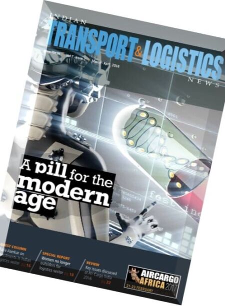 Indian Transport & Logistics News – March-April 2016 Cover