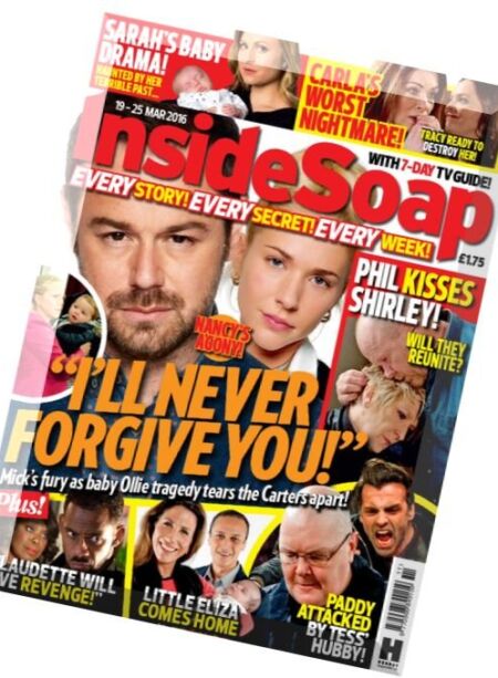 Inside Soap – 19 March 2016 Cover