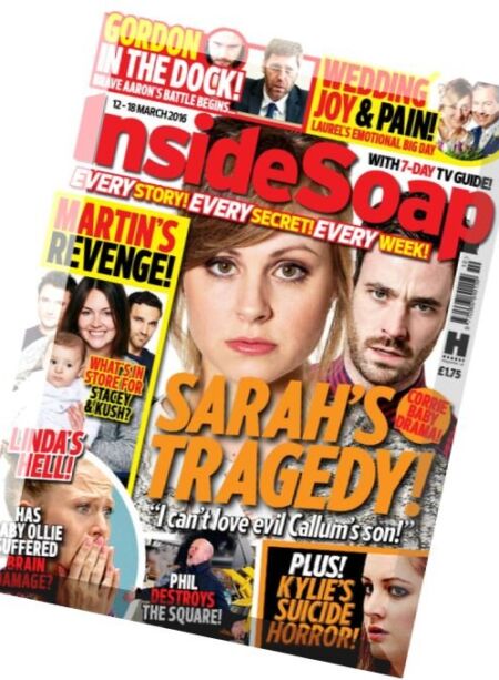 Inside Soap UK – March 12, 2016 Cover