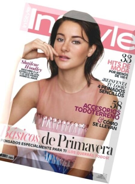 InStyle Spain – Abril 2016 Cover