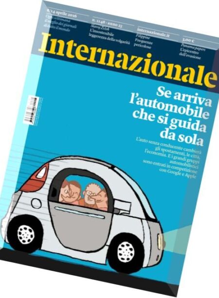 Internazionale – 8-14 aprile 2016 Cover